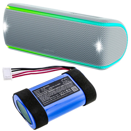 7.4V, 3000mAh, Li-ion Battery fits Sony, Srs-xb31, 22.2Wh