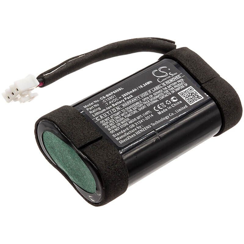 7.4V, 2600mAh, Li-ion Battery fits Bang & Olufsen, 11400, 1140026, 19.24Wh
