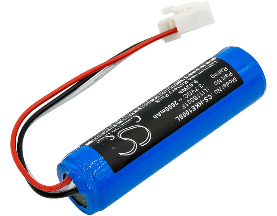 3.7V, 2600mAh, Li-ion Battery fits Harman/kardon, Onyx Studio 1, Onyx Studio 2, 9.62Wh