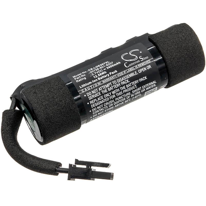 3.7V, 3400mAh, Li-ion Battery fits Logitech, Ue Boom 2, Ue Boom 2 Ultimate, 12.58Wh