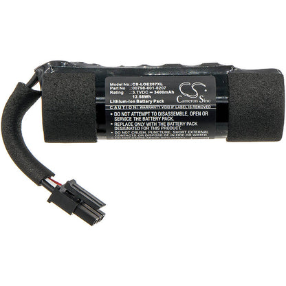 3.7V, 3400mAh, Li-ion Battery fits Logitech, Ue Boom 2, Ue Boom 2 Ultimate, 12.58Wh