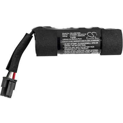 3.7V, 2600mAh, Li-ion Battery fits Logitech, S-0012, Ue Boom, 9.62Wh