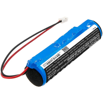 3.7V, 2600mAh, Li-ion Battery fits Ihome, Ibt74, 9.62Wh
