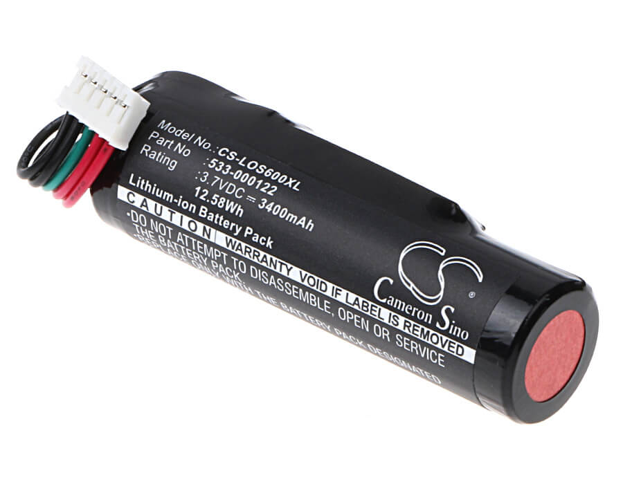 3.7V, 3400mAh, Li-ion Battery fits Logitech, Ue Roll, Ue Roll 2, 12.58Wh