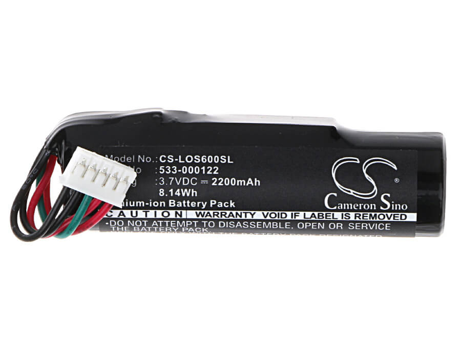 3.7V, 2200mAh, Li-ion Battery fits Logitech, Ue Roll, Ue Roll 2, 8.14Wh