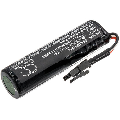 3.7V, 3400mAh, Li-ion Battery fits Logitech, Conferencecam Connect, Ears Boom 2, 12.58Wh