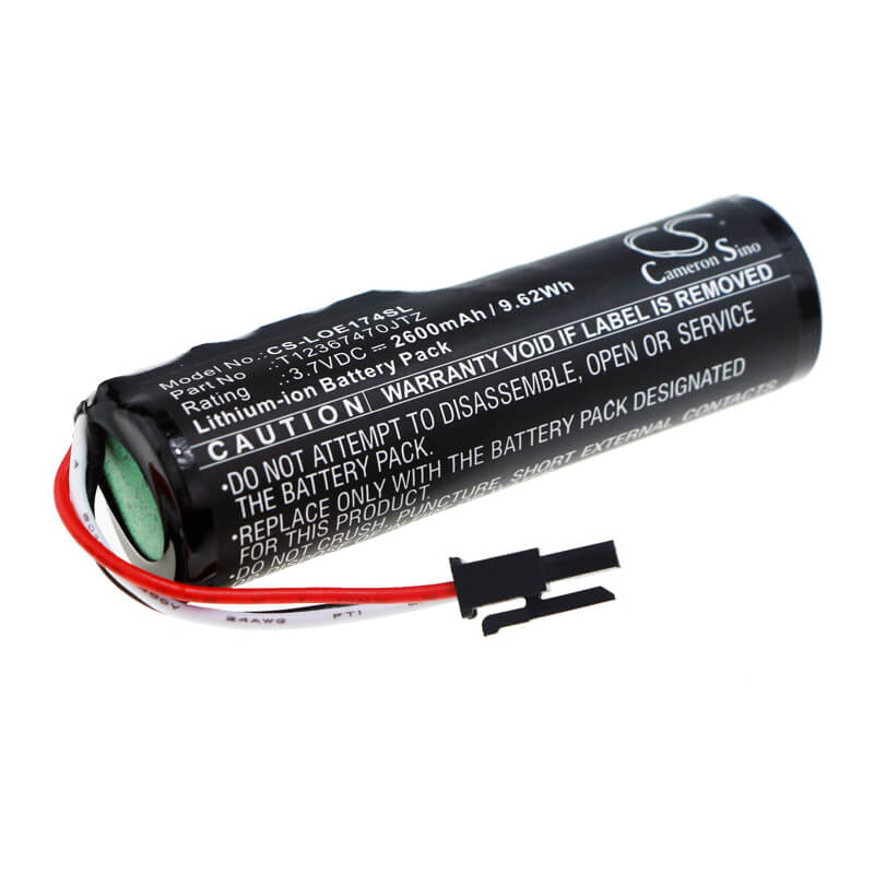 3.7V, 2600mAh, Li-ion Battery fits Logitech, 1749lz0psas8, 884-000741, 9.62Wh