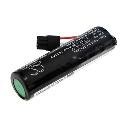 3.7V, 2600mAh, Li-ion Battery fits Logitech, 1749lz0psas8, 884-000741, 9.62Wh