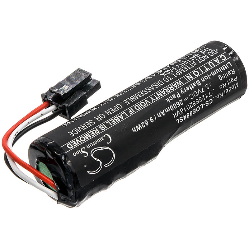3.7V, 2600mAh, Li-ion Battery fits Logitech, 984-001405, S-00170, 9.62Wh