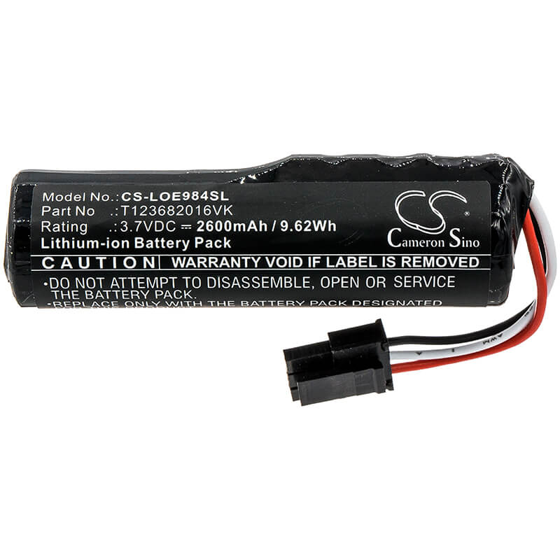 3.7V, 2600mAh, Li-ion Battery fits Logitech, 984-001405, S-00170, 9.62Wh