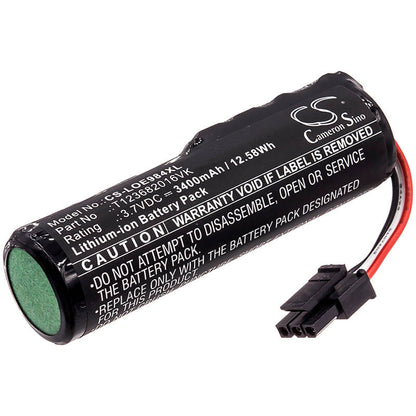 3.7V, 3400mAh, Li-ion Battery fits Logitech, 984-001405, S-00170, 12.58Wh