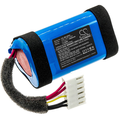 3.7V, 10000mAh, Li-ion Battery fits Jbl, Charge 5, Jblcharge5bluam, 37Wh