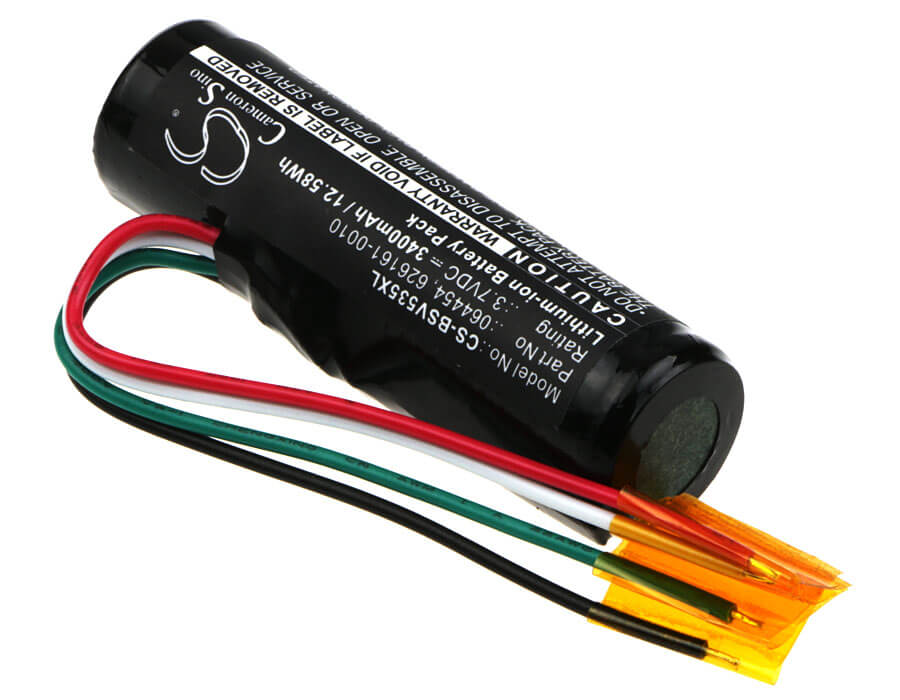 3.7V, 3400mAh, Li-ion Battery fits Bose, 520ii, 525ii, 12.58Wh