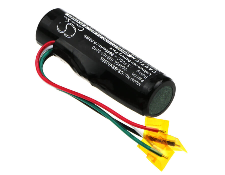 3.7V, 2600mAh, Li-ion Battery fits Bose, 520ii, 525ii, 9.62Wh