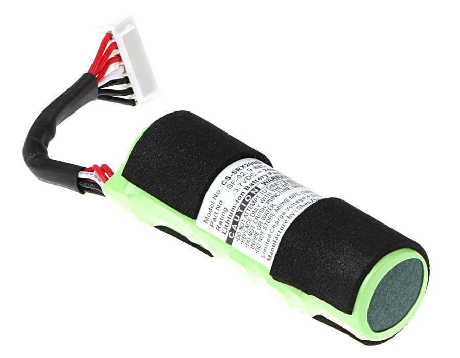 3.7V, 2400mAh, Li-ion Battery fits Sony, Srs-x2, 8.88Wh