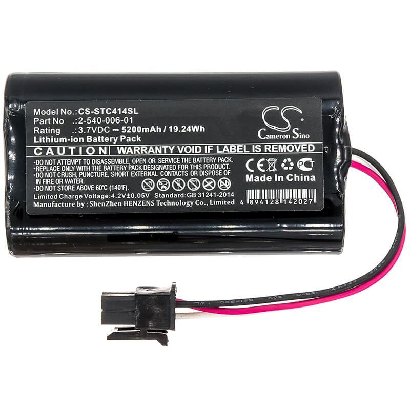 3.7V, 5200mAh, Li-ion Battery fits Soundcast, Mld414, Outcast Melody, 19.24Wh