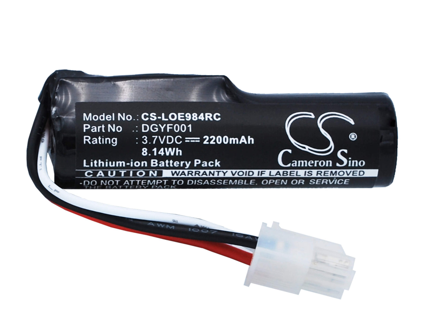 3.7V, 2200mAh, Li-ion Battery fits Logitech, 984-000304, Ue Boombox, 8.14Wh