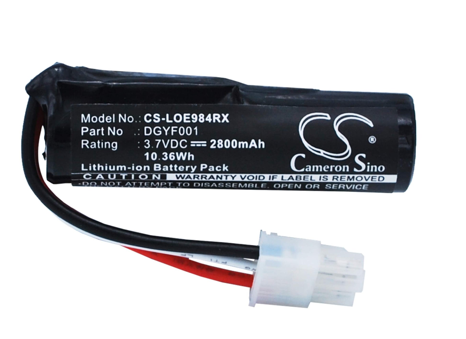 3.7V, 2800mAh, Li-ion Battery fits Logitech, 984-000304, Ue Boombox, 10.36Wh
