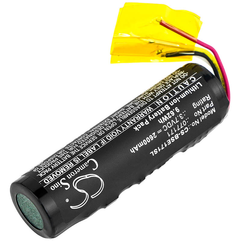 3.7V, 2600mAh, Li-ion Battery fits Bose, 423816, Soundlink Micro, 9.62Wh