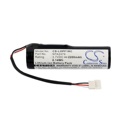 3.7V, 2200mAh, Li-ion Battery fits Logitech, Mm50, Pure-fi Anywhere Speaker 1st, 8.14Wh