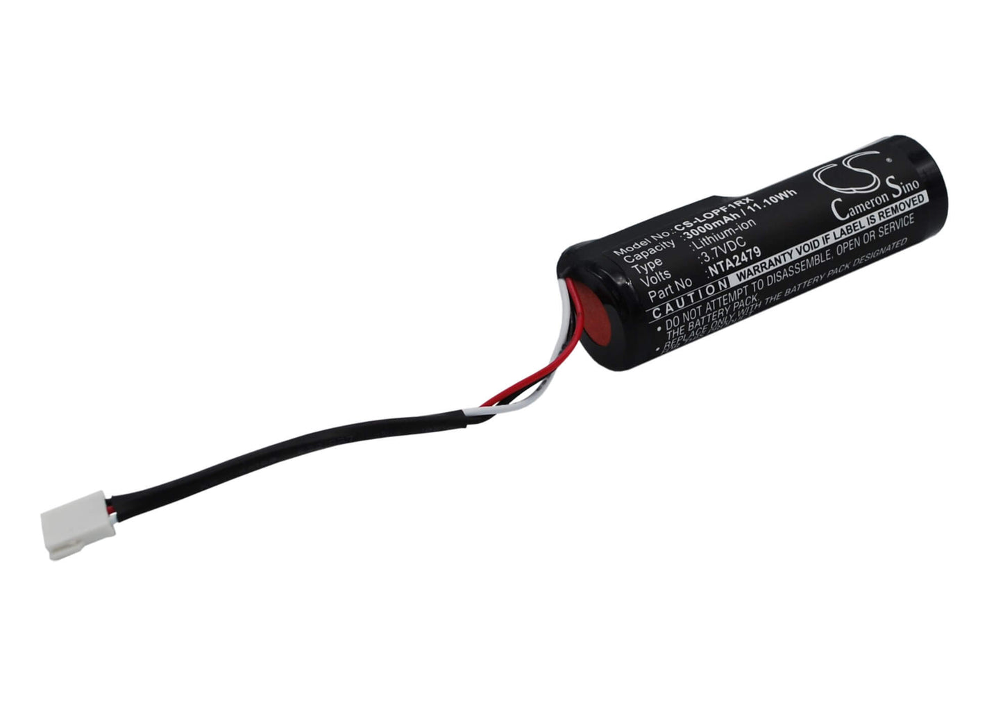 3.7V, 3000mAh, Li-ion Battery fits Logitech, Mm50, Pure-fi Anywhere Speaker 1st, 11.1Wh