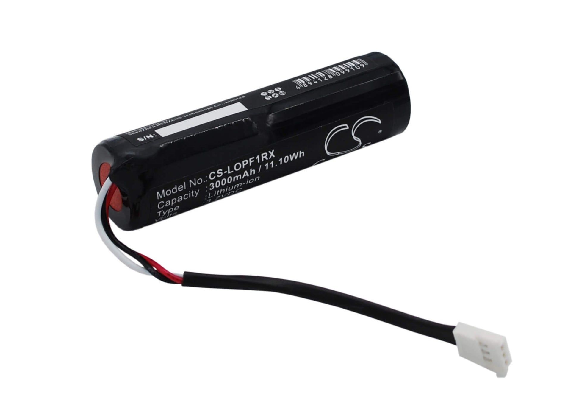 3.7V, 3000mAh, Li-ion Battery fits Logitech, Mm50, Pure-fi Anywhere Speaker 1st, 11.1Wh