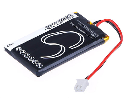 3.7V, 1500mAh, Li-Polymer Battery fits Jvc, Jvc Sp-ad70-a, Jvc Sp-ad70-b, 5.55Wh