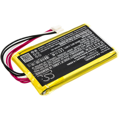 3.7V, 1500mAh, Li-Polymer Battery fits Lg, Xboom Go Pl2, 5.55Wh