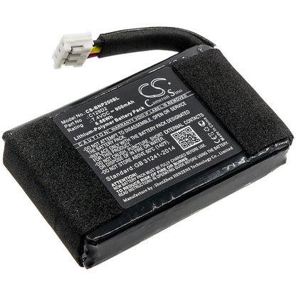 7.4V, 900mAh, Li-Polymer Battery fits Bang & Olufsen, Beoplay P2, 6.66Wh