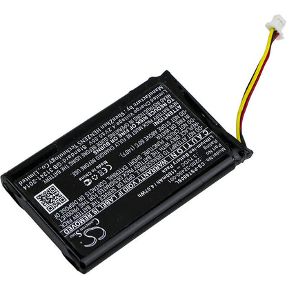 3.7V, 1100mAh, Li-ion Battery fits Polycom, Pwm-10t, Qdx-6000, 4.07Wh