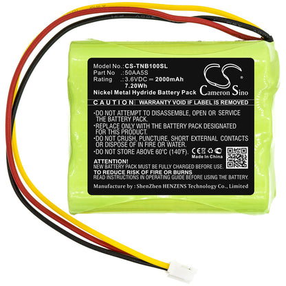 3.6V, 2000mAh, Ni-MH Battery fits Toniebox, Tonie Box, 7.2Wh