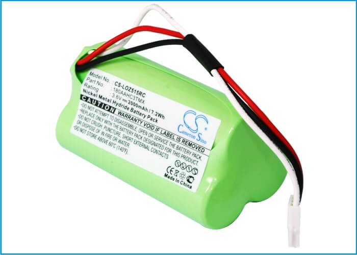 3.6V, 2000mAh, Ni-MH Battery fits Logitech, Z515, 7.2Wh