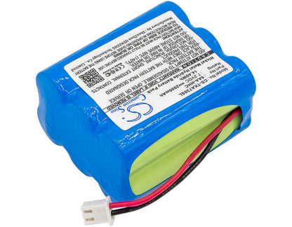 7.2V, 2000mAh, Ni-MH Battery fits Tdk, Life On Record A73, Life On Record A73 Boombox, 14.4Wh