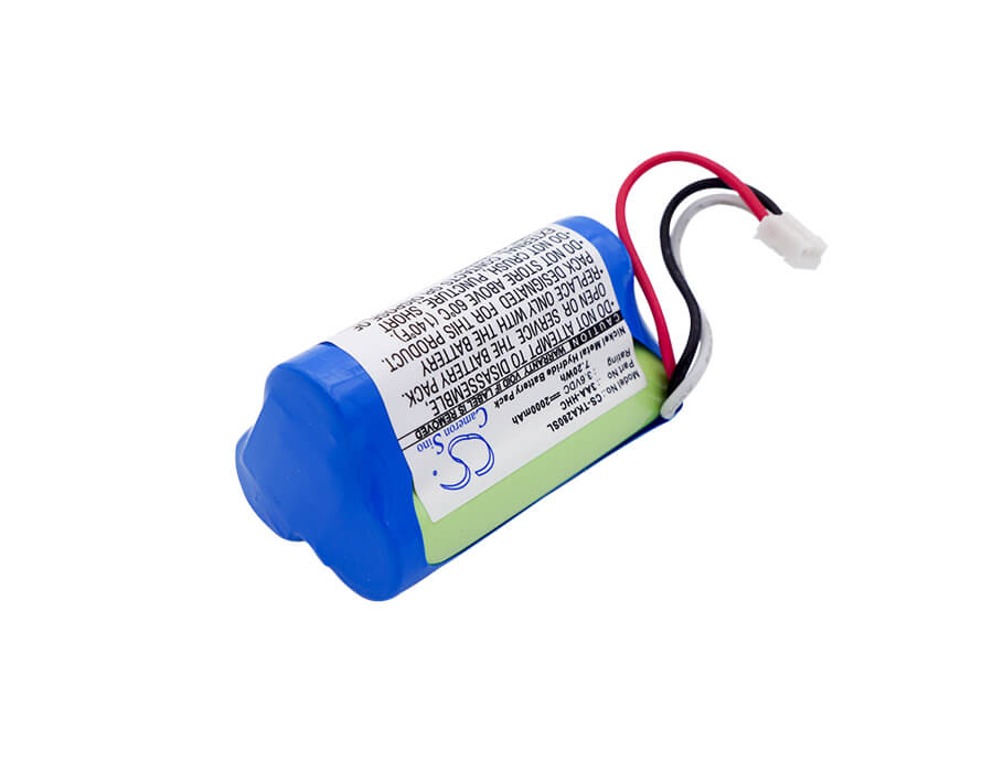 3.6V, 2000mAh, Ni-MH Battery fits Tdk, Life On Record A28, Life On Record A28 Trek Flex, 7.2Wh