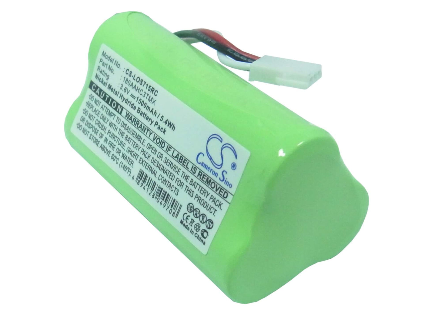 3.6V, 1500mAh, Ni-MH Battery fits Logitech, S315i, S715i, 5.4Wh