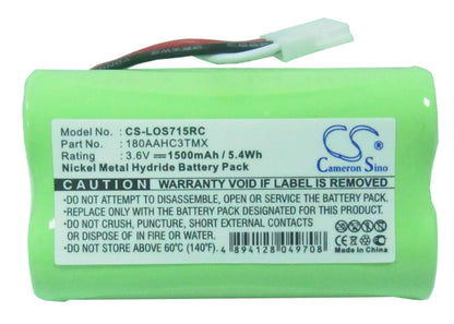3.6V, 1500mAh, Ni-MH Battery fits Logitech, S315i, S715i, 5.4Wh
