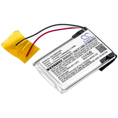 3.7V, 1000mAh, Li-Polymer Battery fits Jbl, 6132a-jbltrip, Trip, 3.7Wh