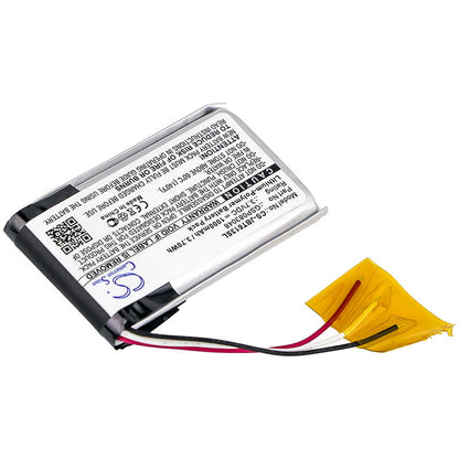 3.7V, 1000mAh, Li-Polymer Battery fits Jbl, 6132a-jbltrip, Trip, 3.7Wh