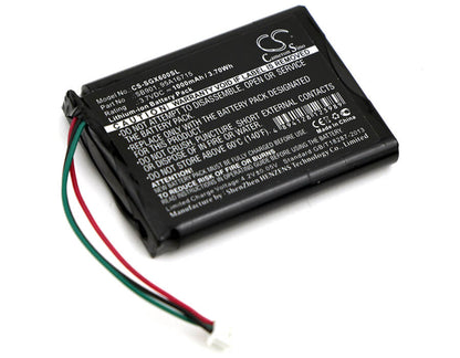 3.7V, 1000mAh, Li-ion Battery fits Shure, Mxw1, Mxw1 Bodypack, 3.7Wh