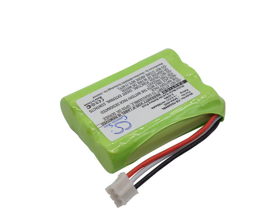 3.6V, 700mAh, Ni-MH Battery fits Tdk, A08, Life On Record A08, 2.52Wh