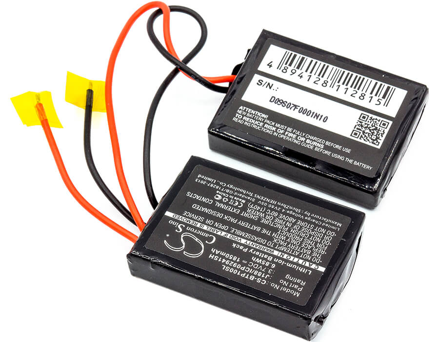 3.7V, 1850mAh, Li-ion Battery fits Beats, Pill 1.0, 6.845Wh