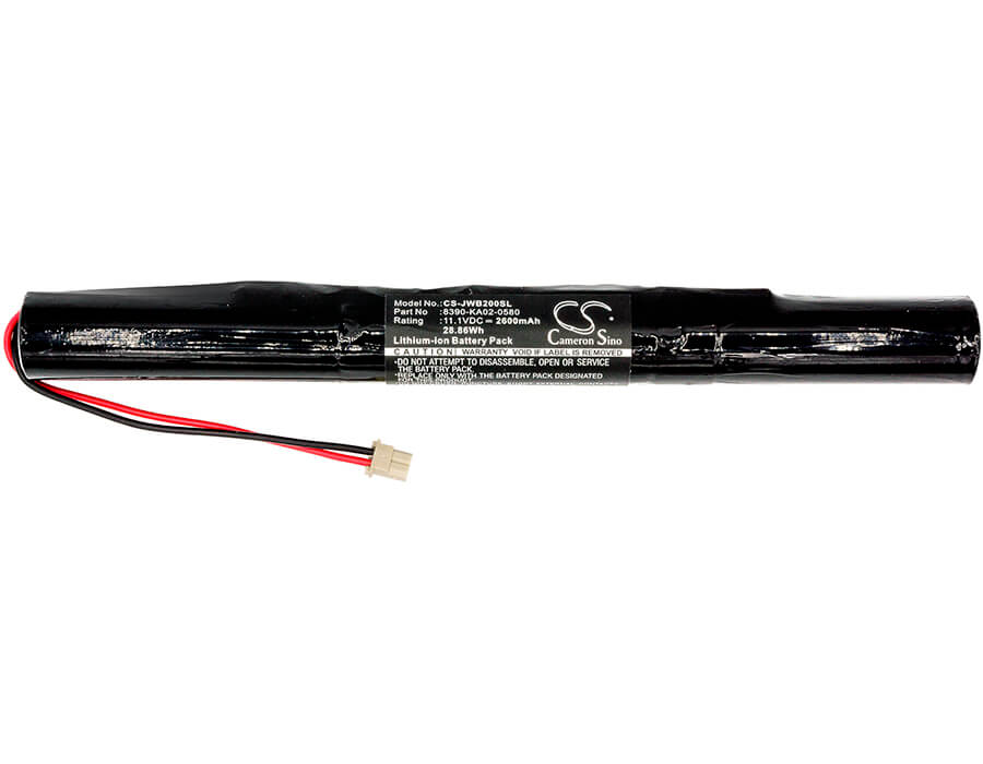 11.1V, 2600mAh, Li-ion Battery fits Jawbone, Big Jambox, J2011-02-us, 28.86Wh