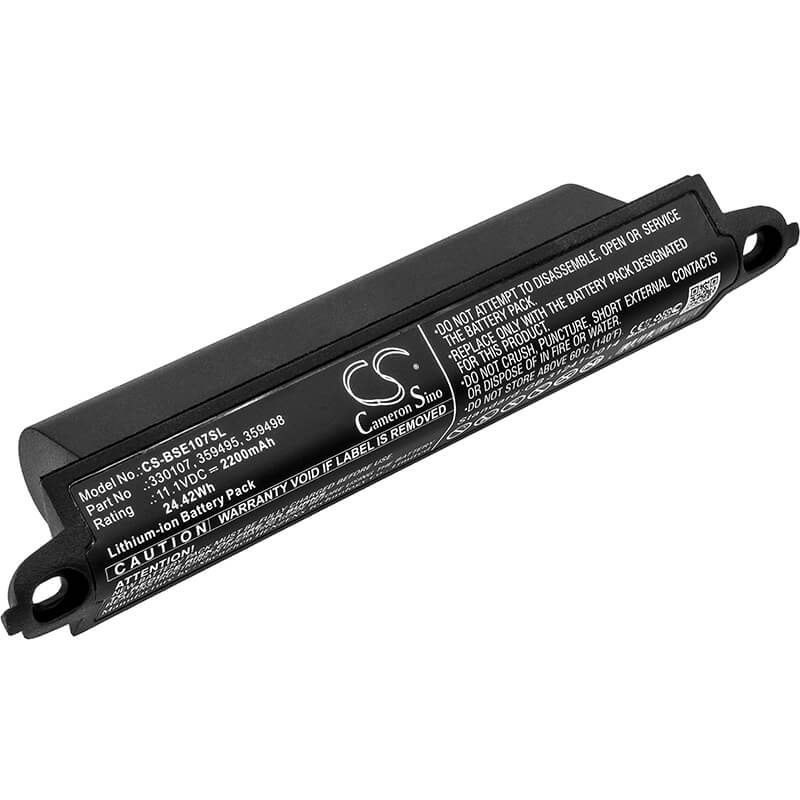 11.1V, 2200mAh, Li-ion Battery fits Bose, 404600, Soundlink, 24.42Wh