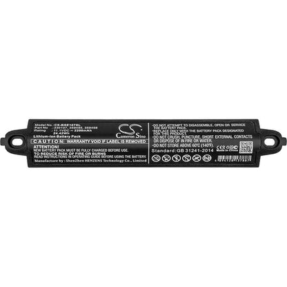 11.1V, 2200mAh, Li-ion Battery fits Bose, 404600, Soundlink, 24.42Wh