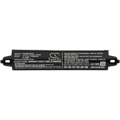11.1V, 3400mAh, Li-ion Battery fits Bose, 404600, Soundlink, 37.74Wh