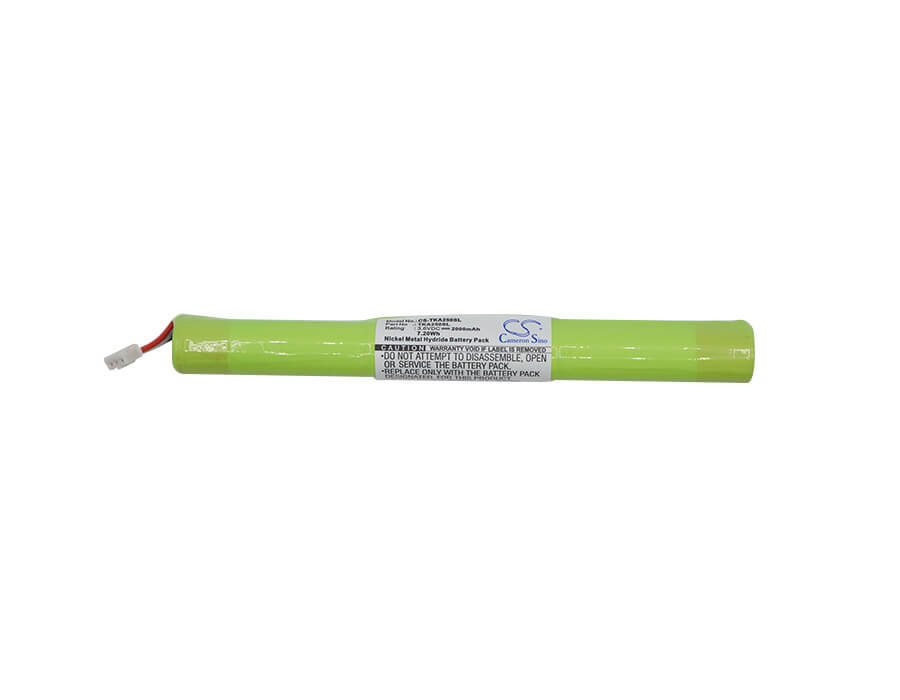 3.6V, 2000mAh, Ni-MH Battery fits Tdk, Life On Record A25, 7.2Wh