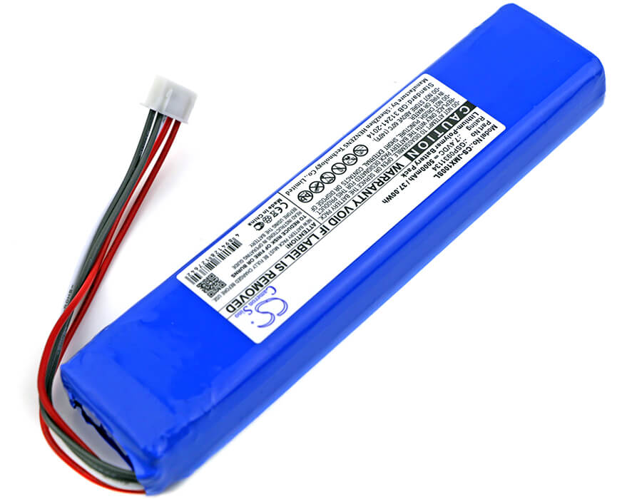 7.4V, 5000mAh, Li-Polymer Battery fits Jbl, Jblxtreme, Xtreme, 37Wh