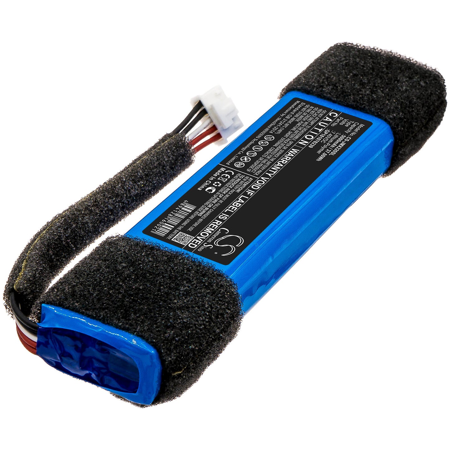 7.4V, 5000mAh, Li-Polymer Battery fits Jbl, Xtreme Special Edition, 37Wh