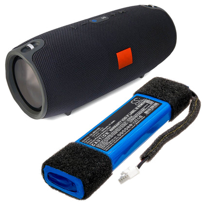 7.4V, 5000mAh, Li-Polymer Battery fits Jbl, Xtreme Splashproof, 37Wh