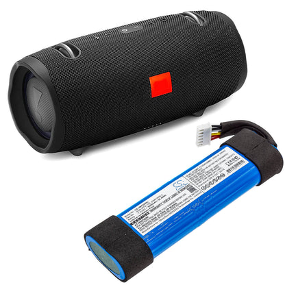 7.4V, 5200mAh, Li-ion Battery fits Jbl, Jblxtreme2blkam, Jblxtreme2bluam, 38.48Wh